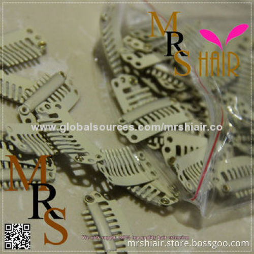 2.8cm T shape 8 teeth stainless steel snap clips